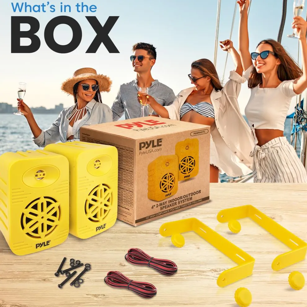 2-Way Indoor/Outdoor Speaker System