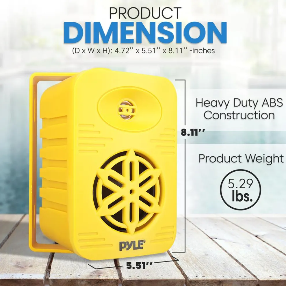 2-Way Indoor/Outdoor Speaker System