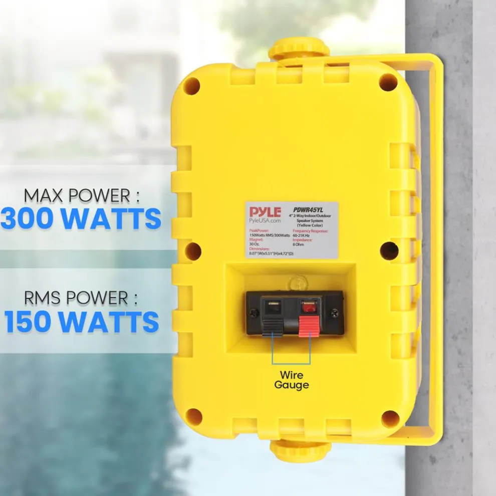 2-Way Indoor/Outdoor Speaker System