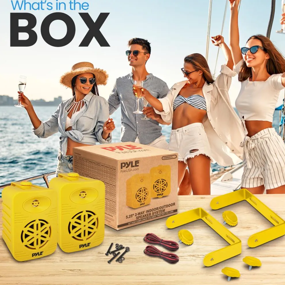 2-Way Indoor/Outdoor Speaker System