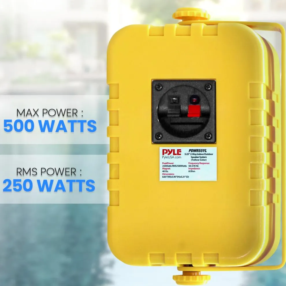 2-Way Indoor/Outdoor Speaker System