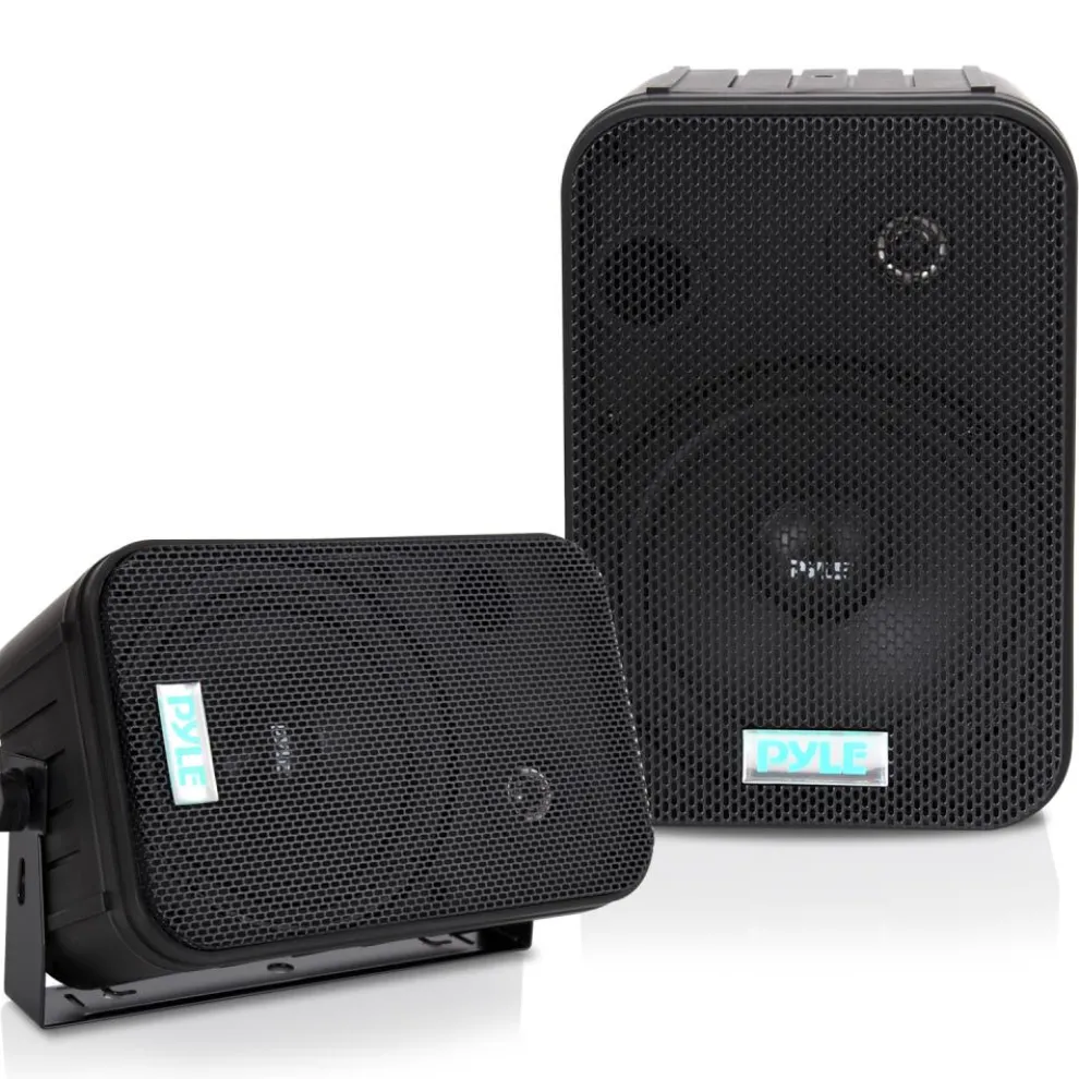 2-Way Speaker System 500W Waterproof Aluminum Woofer