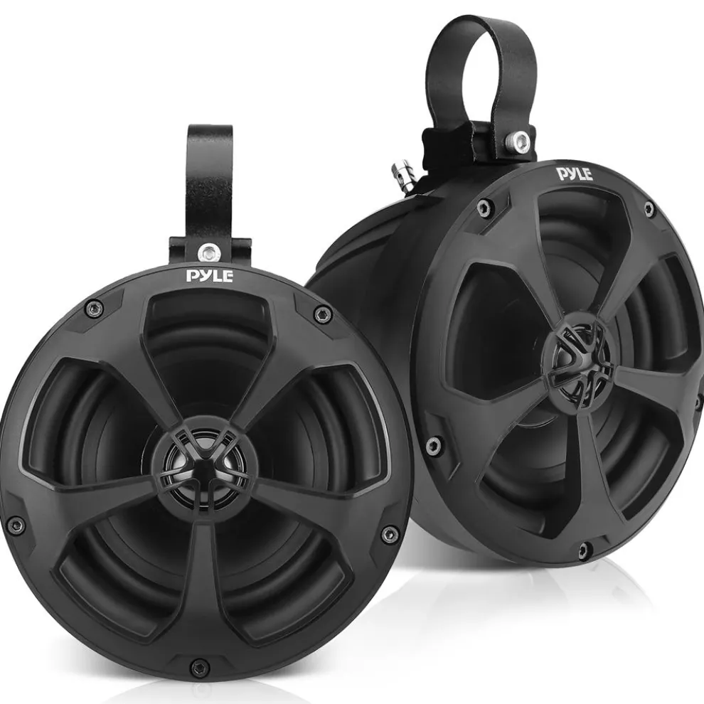 2-Way Waterproof Off-Road Speakers 1000W Marine Grade 5.25" Woofers