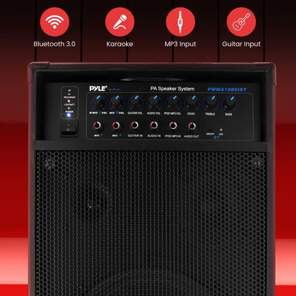 Wireless & Portable Bluetooth Pa Speaker