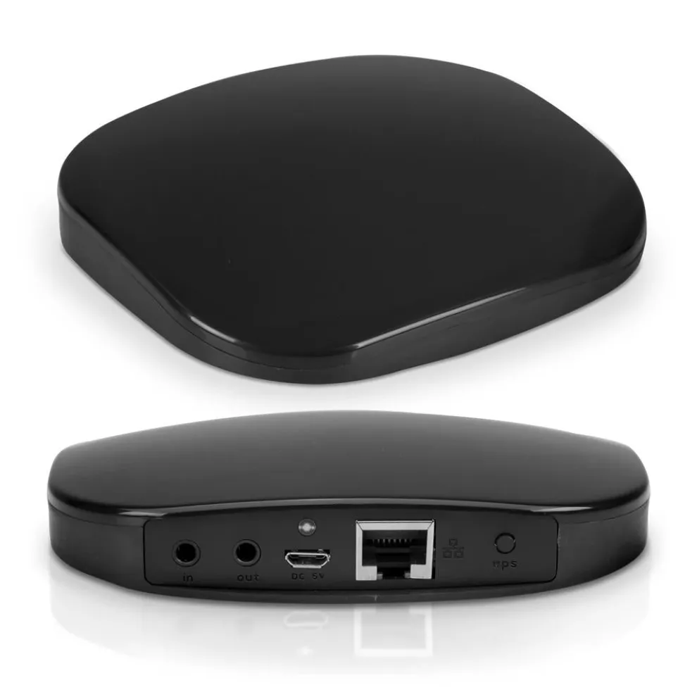 Wireless Audio Receiver - Stream Music via Wi-Fi - Aux Input & Output