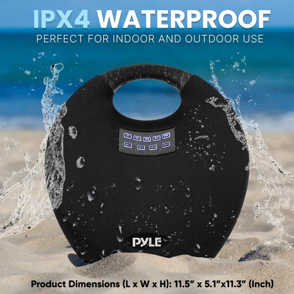 Wireless Bluetooth Speaker, Clear Sound, 220W Waterproof, Portable