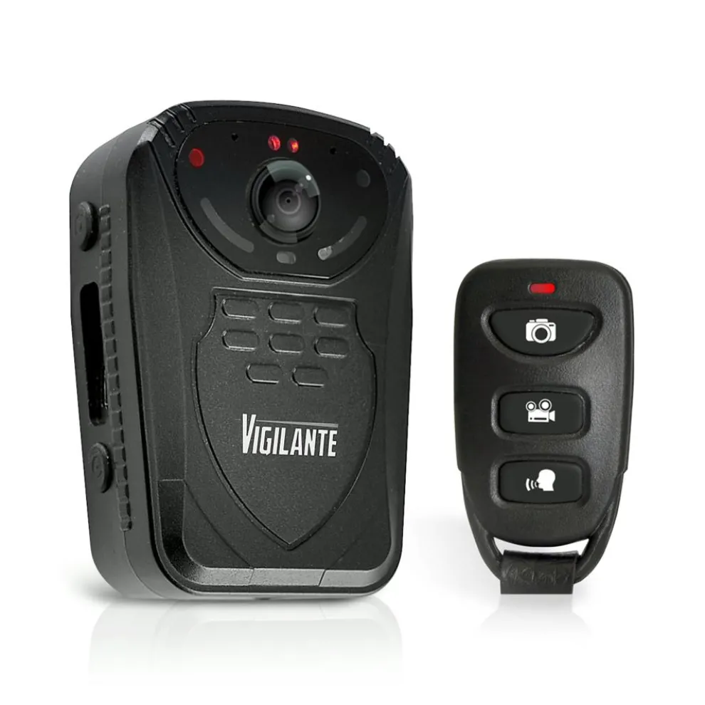 Wireless Body Camera, HD Video, Night Vision, 16GB Memory, Water Resistant