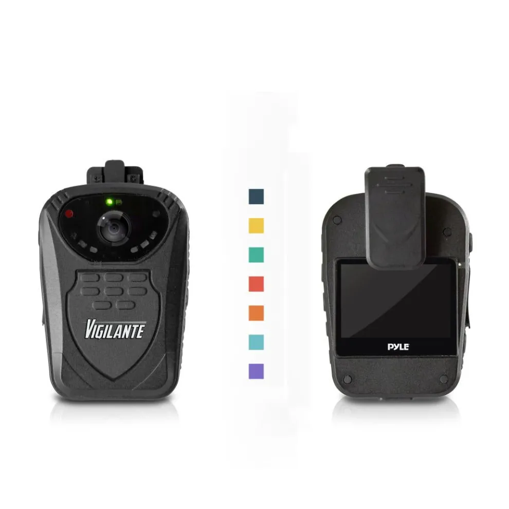 Wireless Body Camera, HD Video, Night Vision, 16GB Memory, Water Resistant