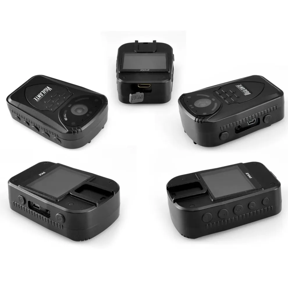 Wireless Body Camera, HD Video, Night Vision, 16GB Memory, Water Resistant