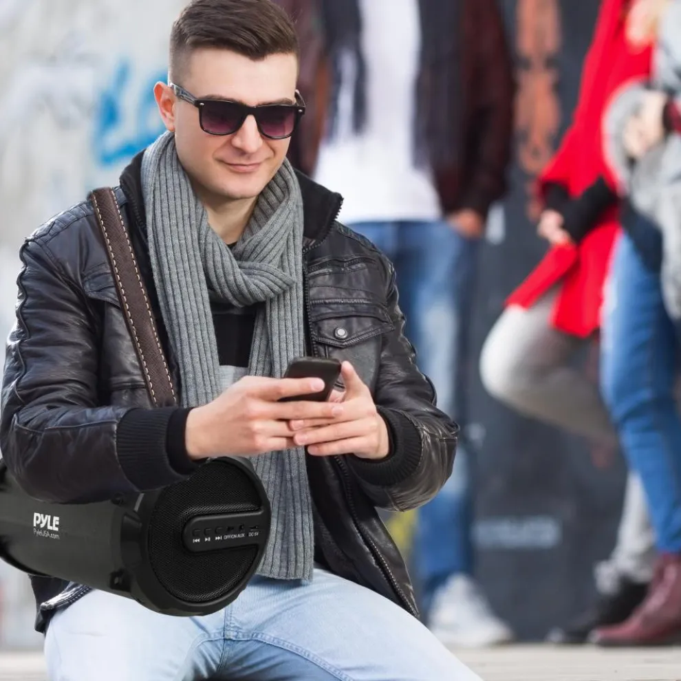 Wireless Boombox Tube Speaker System