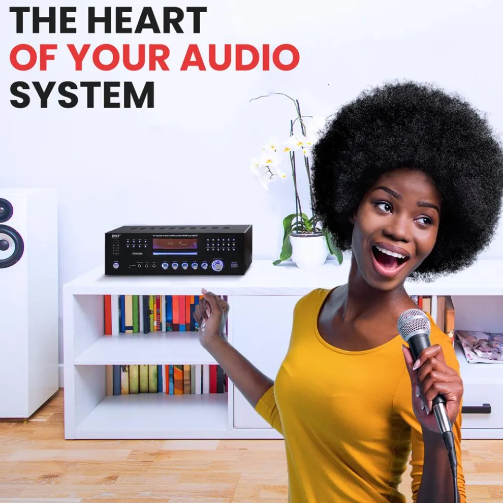 Wireless Bt Home Theater Amplifier Recei