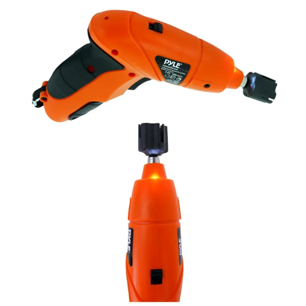 Wireless Guitar String Winder, Rechargeable, LED Light, Universal Fit