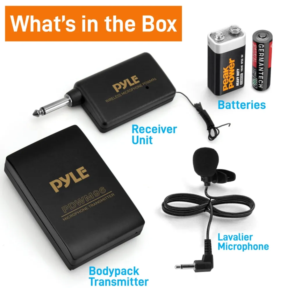 Wireless Lavalier Microphone System