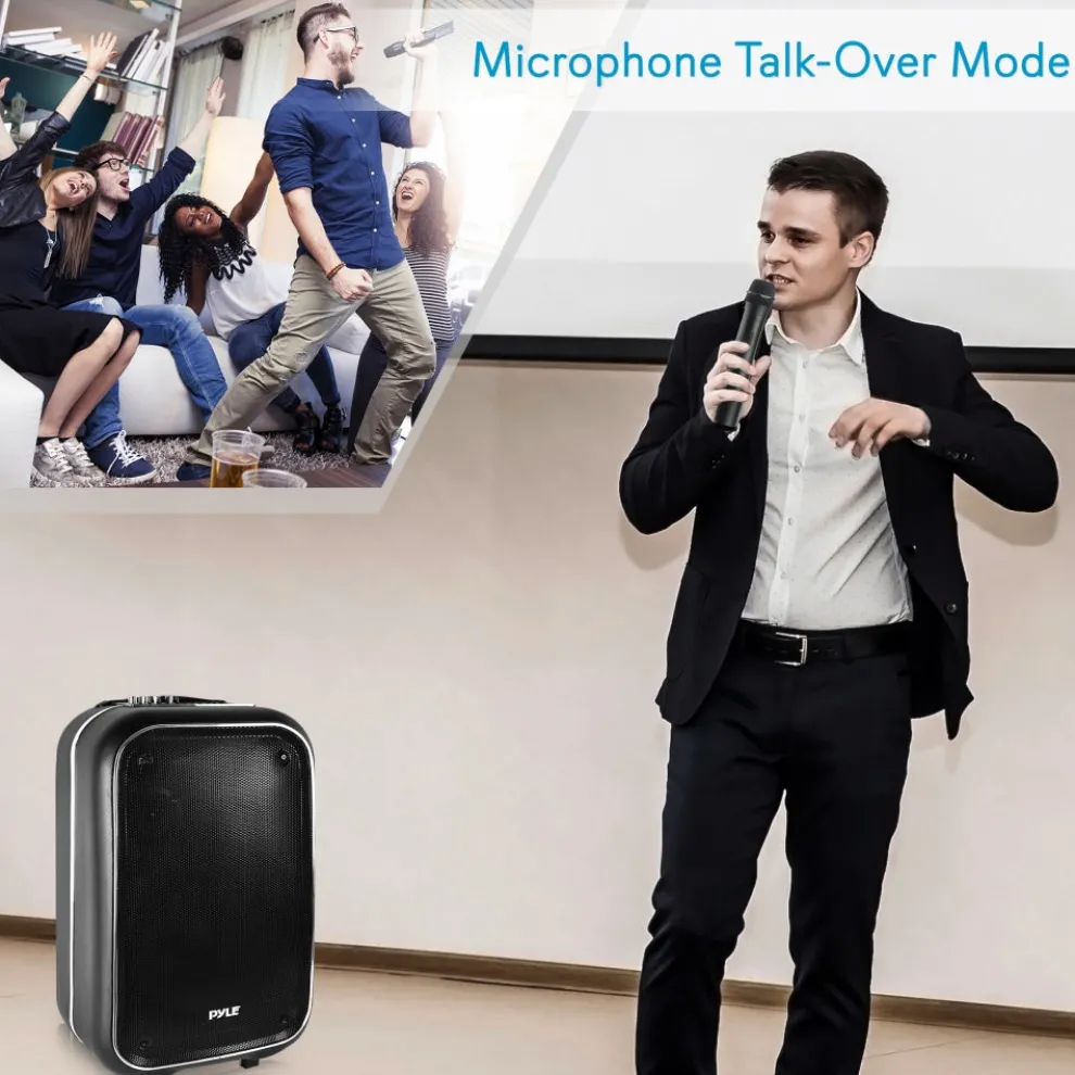 Wireless Portable PA Speaker - 400W Rechargeable Bluetooth System