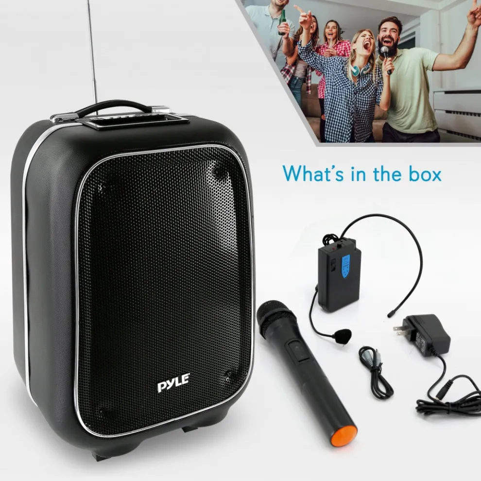 Wireless Portable PA Speaker - 400W Rechargeable Bluetooth System