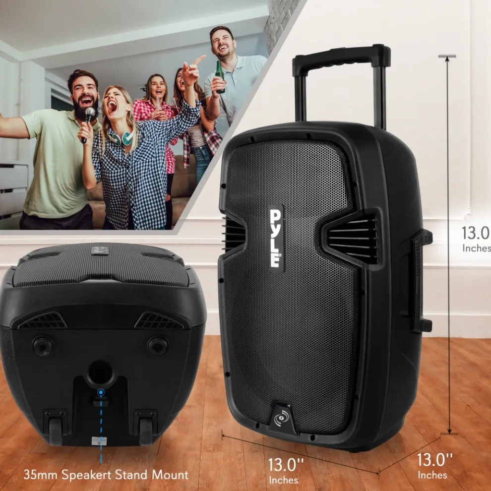 Wireless Portable PA Speaker 1000W Bluetooth 12