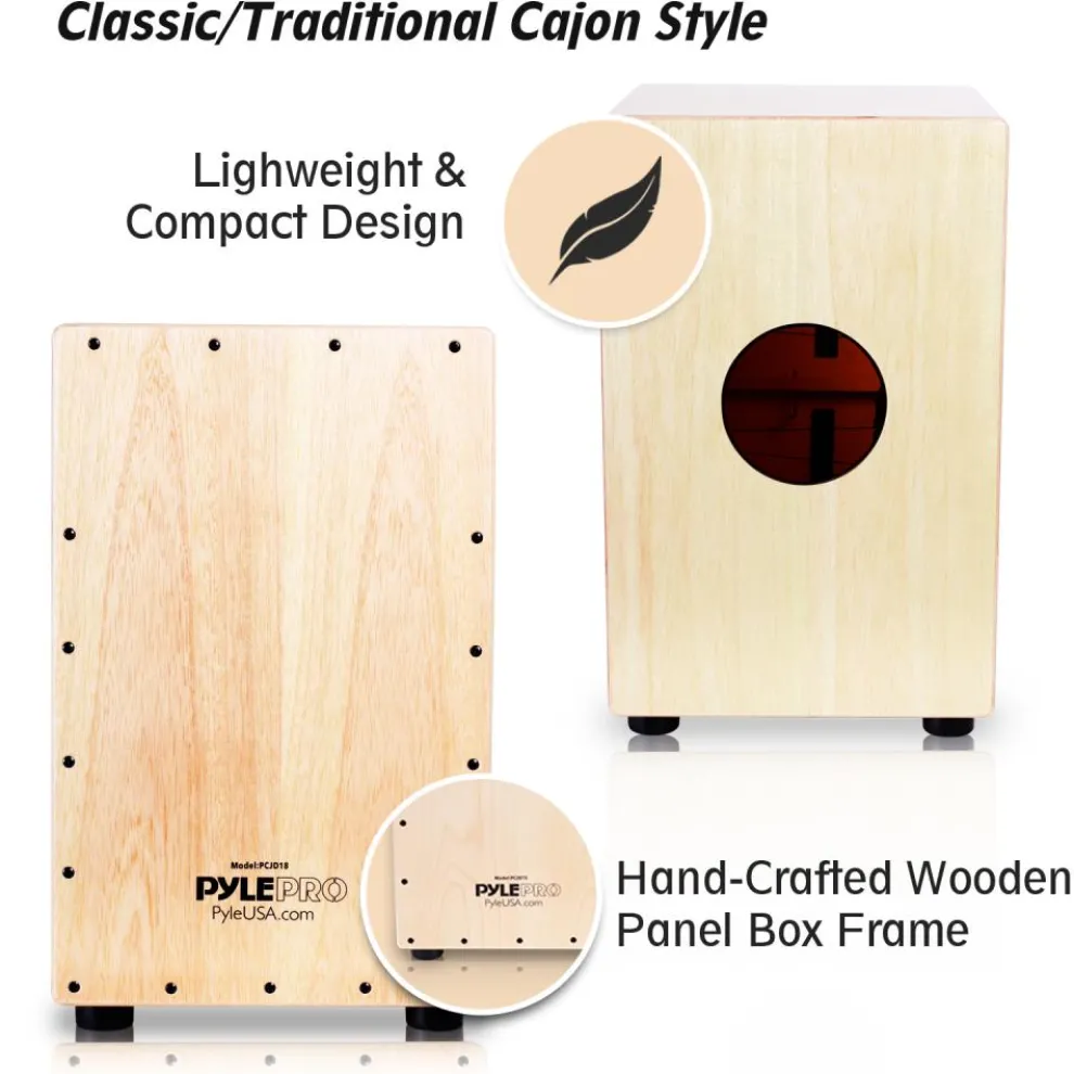 Wooden Cajon Percussion Box