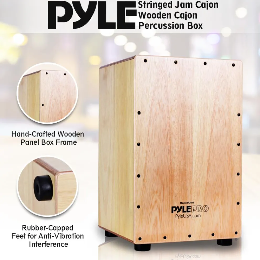 Wooden Cajon Percussion Box